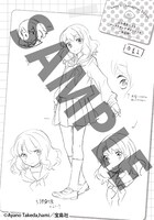 1巻に収められているキャラクターデザインラフ。