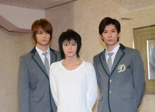 （左から）浦井健治、小池徹平、柿澤勇人。