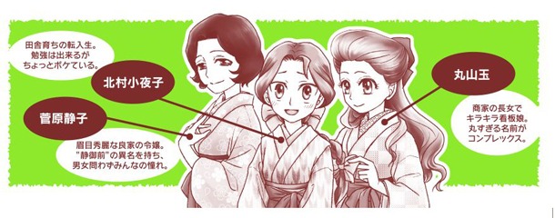 「大正四葉セレナーデ」登場人物紹介。