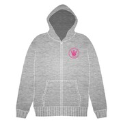 「ユリ熊嵐」のパーカー前面。(c)2015 イクニゴマモナカ/ユリクマニクル