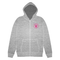 「ユリ熊嵐」のパーカー前面。(c)2015 イクニゴマモナカ/ユリクマニクル