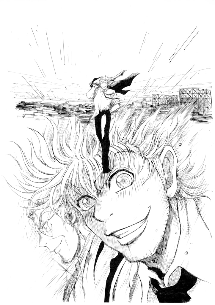 「3月のライオン昭和異聞 灼熱の時代」予告カット (c)羽海野チカ・西川秀明／白泉社