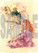 「向ヒ兎堂日記」5巻初回特典のポストカードの絵柄。