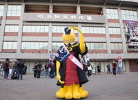 殺せんせー、マッハ20で神宮球場に参上。