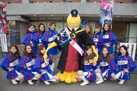 チアリーダーズと殺せんせー。