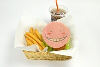 「殺せんせーの殺ッケバーガーセット（リラックスver.）」(c)松井優征/集英社・アニメ「暗殺教室」製作委員会