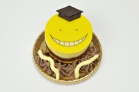 「『暗殺の時間』殺せんせーのオレンジムースケーキ」(c)松井優征/集英社・アニメ「暗殺教室」製作委員会