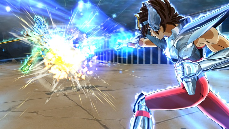 「聖闘士星矢 ソルジャーズ・ソウル」のスクリーンショット。(c)車田正美/集英社・東映アニメーション (c)BANDAI NAMCO Entertainment Inc.