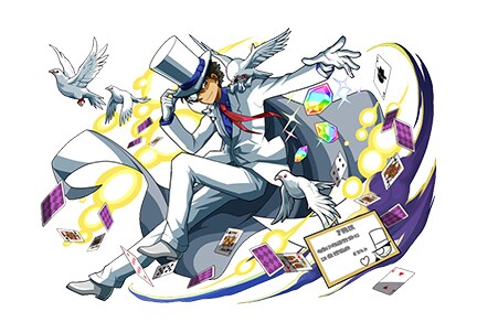 「パズル＆ドラゴンズ」で使えるアイテム「怪盗キッド」。