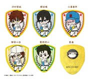 「ダイヤのA プリっとデフォルメ ワッペンバッジ」各864円。(c)寺嶋裕二・講談社/2014「ダイヤのA」製作委員会・テレビ東京