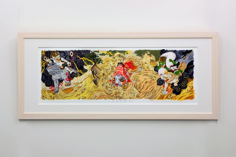 大友克洋の仙台空港壁画が複製原画に、直筆サイン入り - コミックナタリー