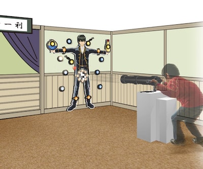 「沖田バズーカ」のイメージ図。(c)空知英秋/集英社・テレビ東京・電通・BNP・アニプレックス