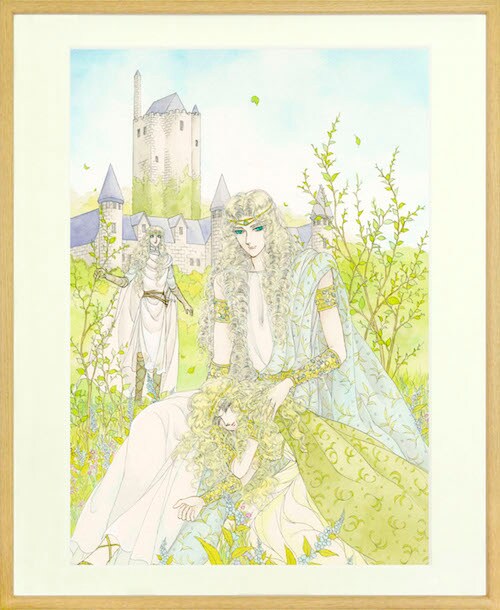 「妖精国の騎士」直筆サイン入り複製原画。