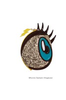 「うる星やつら」のeyeポーチ。