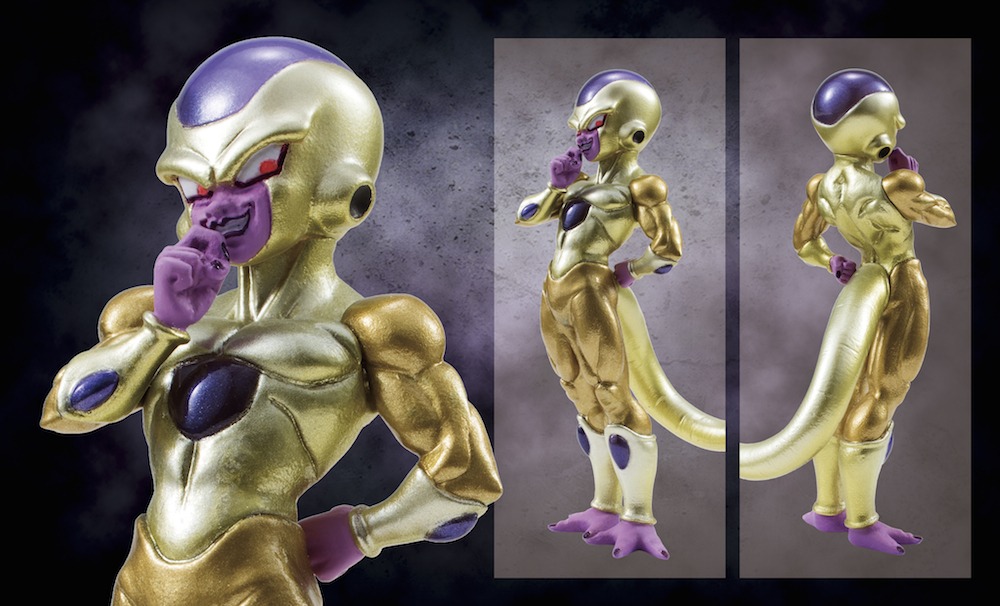 「HGドラゴンボールZ GOD EDITION」の「ゴールデンフリーザ」。(C)バードスタジオ/集英社 (C)「2015 ドラゴンボールZ 制作委員会」(C)バードスタジオ/集英社 (C)「2013 ドラゴンボールZ 制作委員会」