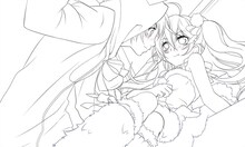 ゲーム「小林が可愛すぎてツライっ!!（仮）」のイベントスチル。(c)池山田剛／小学館 (c)Happinet