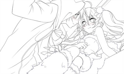 ゲーム「小林が可愛すぎてツライっ!!（仮）」のイベントスチル。(c)池山田剛／小学館 (c)Happinet