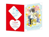 「ポニーテール白書」のクリアファイル、ポストカード用台紙。(c)水沢めぐみ/集英社・りぼん