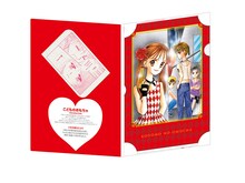 「こどものおもちゃ」のクリアファイル、ポストカード用台紙。(c)小花美穂/集英社・りぼん