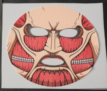 「進撃の巨人フェイスパック」(c)諫山創/講談社