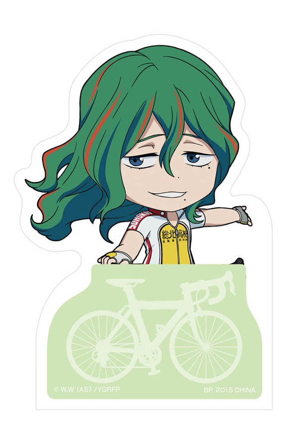 H賞：メモ付きスタンドPOPの1種。(C)渡辺航（週刊少年チャンピオン）／弱虫ペダルGR製作委員会