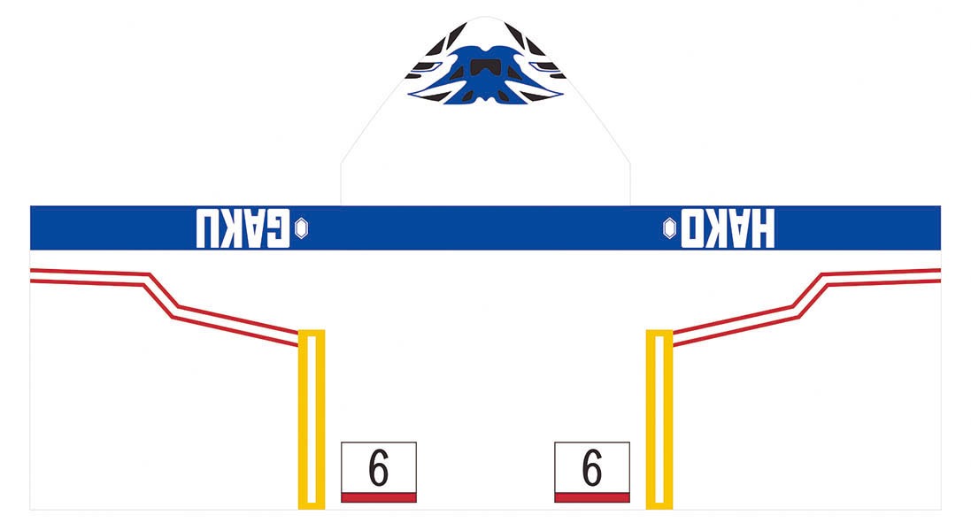 ラストワン賞：箱根学園フード付きタオル(C)渡辺航（週刊少年チャンピオン）／弱虫ペダルGR製作委員会