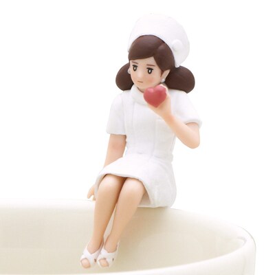 「コップのフチ子 ナース」より「ハートのフチ子」。(c)タナカカツキ / KITAN CLUB
