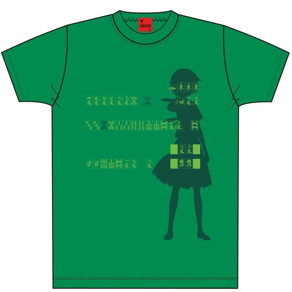 清澄のTシャツ。(C)小林 立/スクウェアエニックス・咲全国編製作委員会