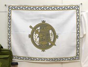 パルス王国国章旗 (c)2015 荒川弘・田中芳樹・講談社/「アルスラーン戦記」製作委員会・MBS