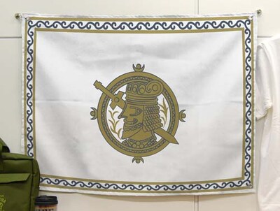 パルス王国国章旗 (c)2015 荒川弘・田中芳樹・講談社/「アルスラーン戦記」製作委員会・MBS