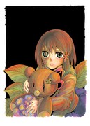 「pupa」のイラスト。