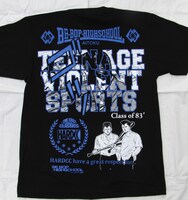 「BE-BOP-HIGHSCHOOL - TEEN AGE VIOLENT SPORTS CLASS OF '83」の背面。