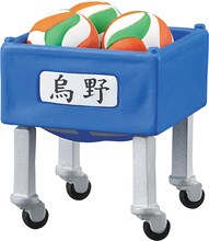 B賞「日向&影山ちびきゅんキャラセット」に付属する小物。(c)古舘春一/集英社・「ハイキュー!!」製作委員会・MBS