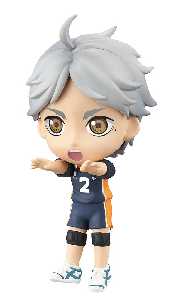 I賞「ちびきゅんキャラ『ハイキュー!!』」の1種。(c)古舘春一/集英社・「ハイキュー!!」製作委員会・MBS