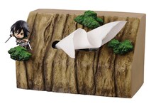 D賞：きゅんキャラびねっとティッシュケース(c)諫山創・講談社/「進撃の巨人」製作委員会