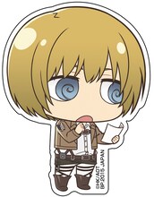 H賞：サテンステッカーの1種。(c)諫山創・講談社/「進撃の巨人」製作委員会