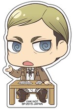 H賞：サテンステッカーの1種。(c)諫山創・講談社/「進撃の巨人」製作委員会