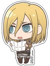 H賞：サテンステッカーの1種。(c)諫山創・講談社/「進撃の巨人」製作委員会