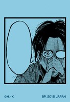 J賞：コミックふせんセットの1種。(c)諫山創・講談社/「進撃の巨人」製作委員会