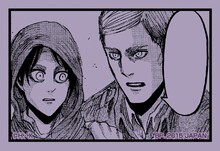 J賞：コミックふせんセットの1種。(c)諫山創・講談社/「進撃の巨人」製作委員会