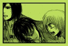 J賞：コミックふせんセットの1種。(c)諫山創・講談社/「進撃の巨人」製作委員会