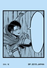 J賞：コミックふせんセットの1種。(c)諫山創・講談社/「進撃の巨人」製作委員会