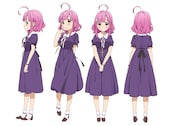 めぐねえ(佐倉慈)。おっとりした学園生活部の顧問の先生。(c) Nitroplus/海法紀光・千葉サドル・芳文社/がっこうぐらし!製作委員会