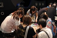 「海底監獄インペルダウンからの脱出」イベント中の様子。