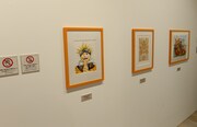 「連載完結記念 岸本斉史 NARUTO－ナルト－展」に展示された原画。(c)岸本斉史 スコット / 集英社