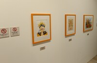 「連載完結記念 岸本斉史 NARUTO－ナルト－展」に展示された原画。(c)岸本斉史 スコット / 集英社