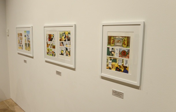 「連載完結記念 岸本斉史 NARUTO－ナルト－展」に展示された原画。(c)岸本斉史 スコット / 集英社
