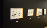 「連載完結記念 岸本斉史 NARUTO－ナルト－展」に展示された原画。(c)岸本斉史 スコット / 集英社