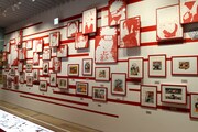 「連載完結記念 岸本斉史 NARUTO－ナルト－展」に展示された原画。(c)岸本斉史 スコット / 集英社
