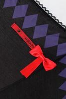 悪魔ほむらをイメージした傘。(c)Magica Quartet／Aniplex・Madoka Movie Project Rebellion